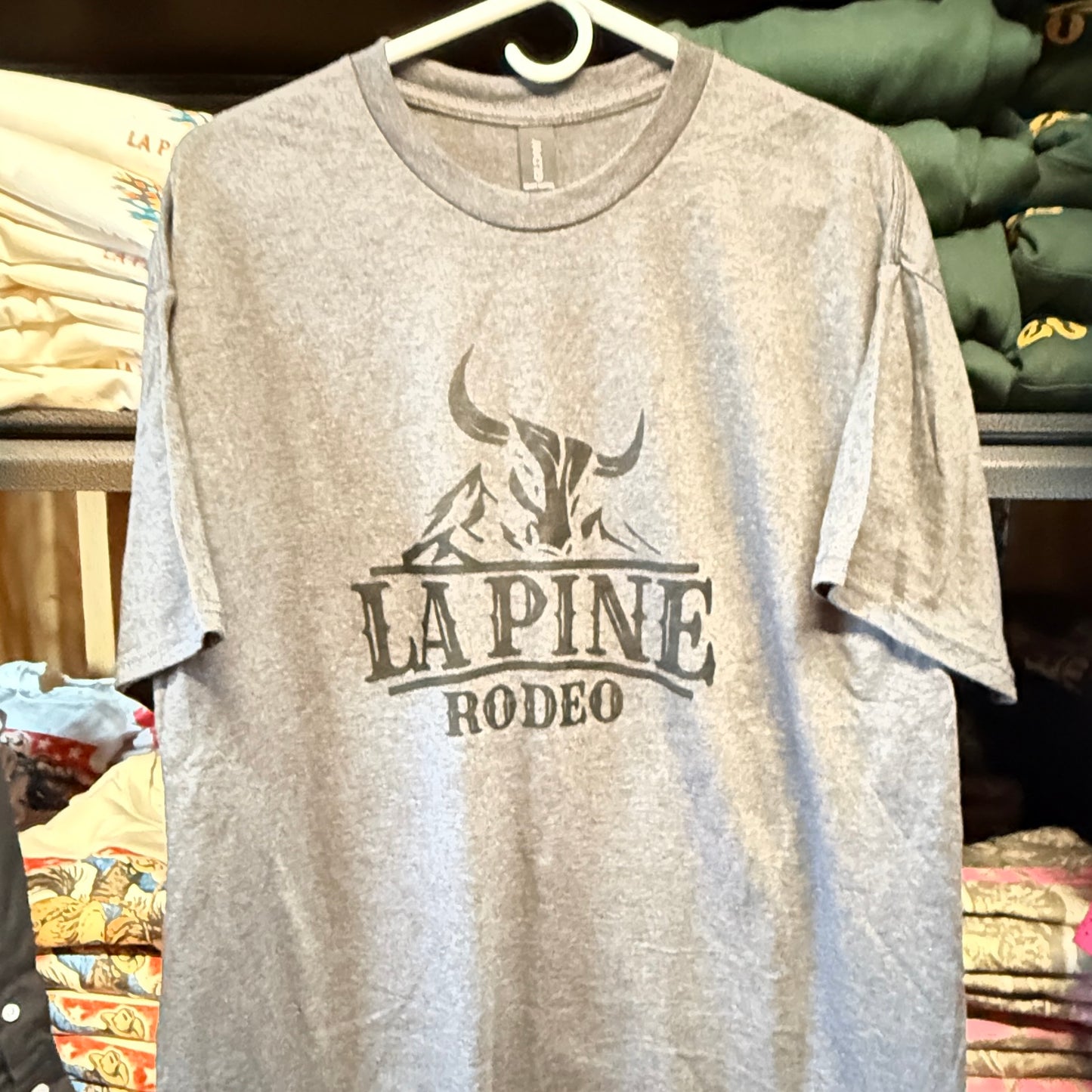 Gray/Black T Shirt